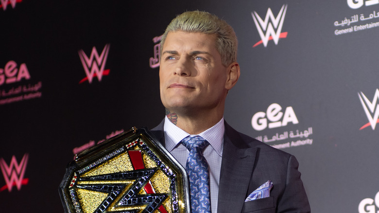Cody Rhodes smiling