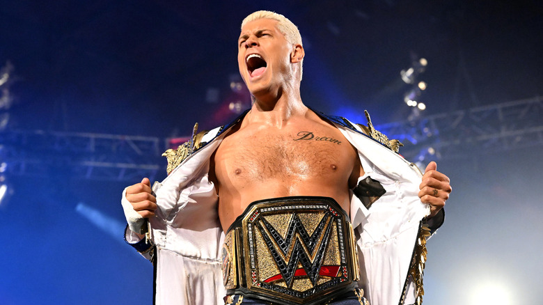Cody Rhodes smiling