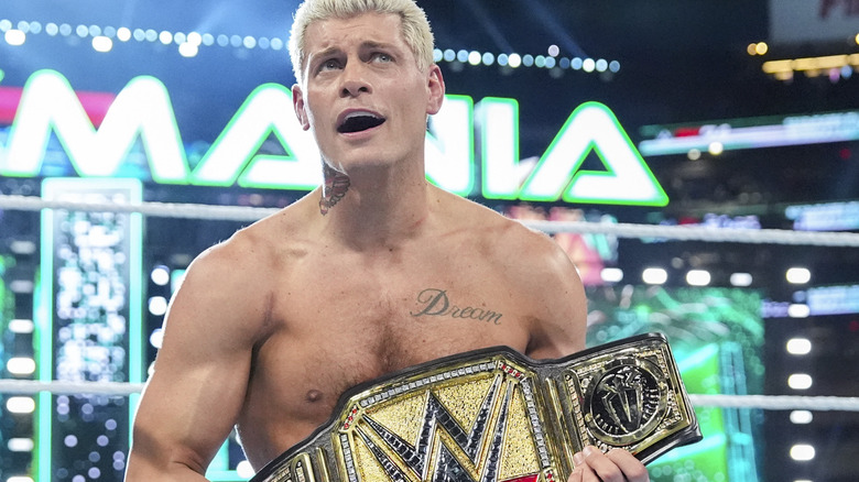 Cody Rhodes at WWE WrestleMania 40