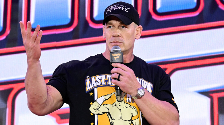 John Cena talking