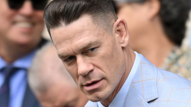 John cena watching wimbeldon