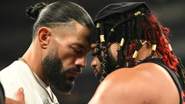 Roman Reigns and Jacob Fatu come face-to-face