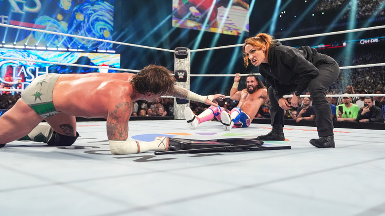 Becky Lynch chastises CM Punk
