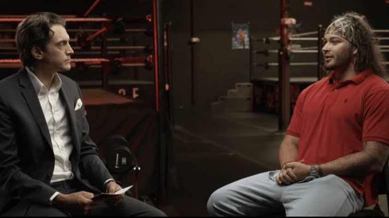 Vic Joseph sits down with Shiloh Hill in "WWE NXT's" upcoming talk show, "Beyond The Bell."