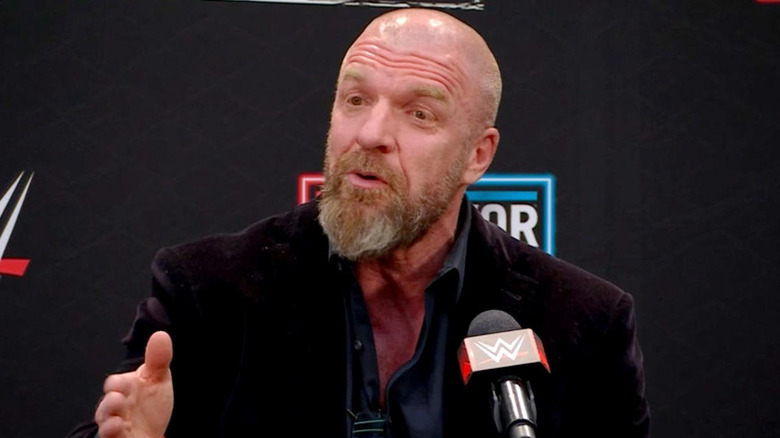 Paul "Triple H" Levesque speaking