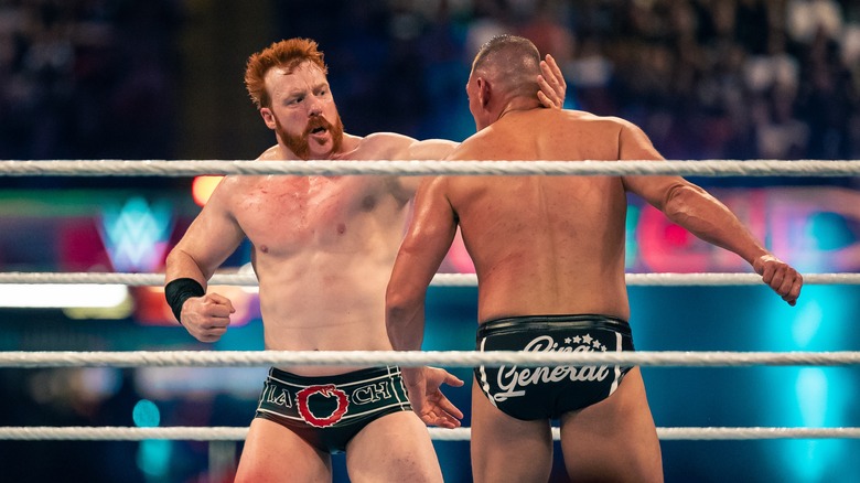 Sheamus wrestling GUNTHER
