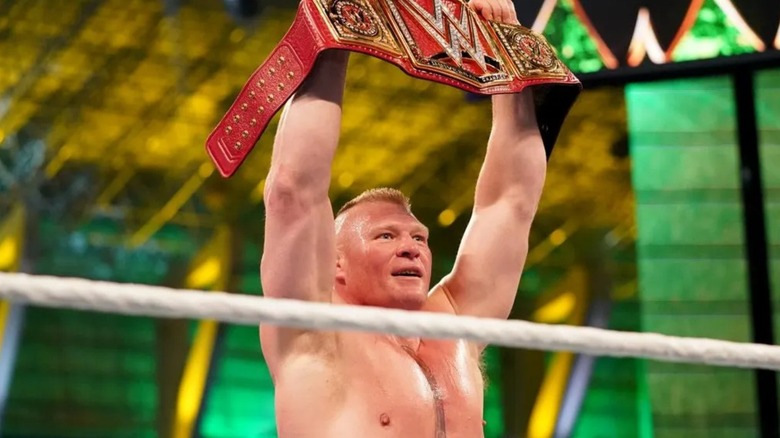Brock Lesnar at WWE Crown Jewel 2018