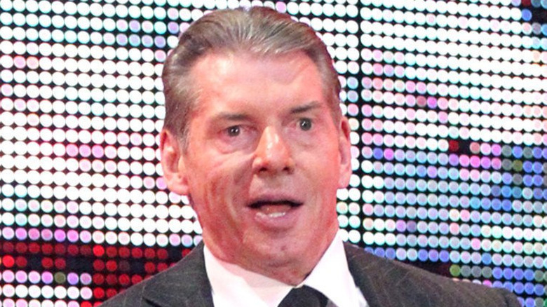 Vince McMahon power walking