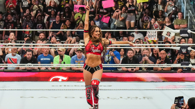 Nikki Bella poses