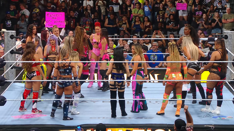 Everyone in the ring