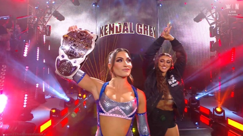 Kendal Grey makes her entrance alongside Wren Sinclair
