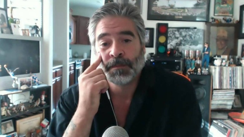 Vince Russo looking bored