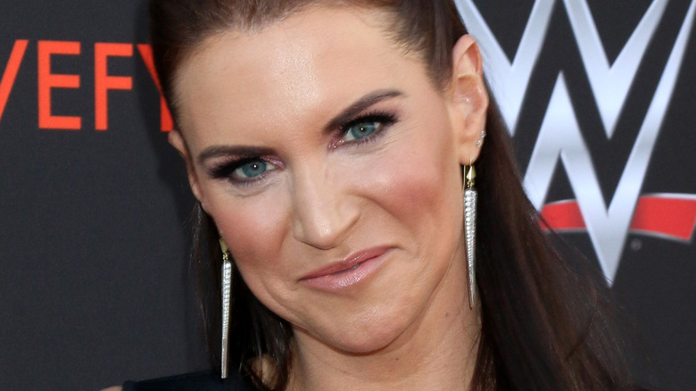 Stephanie McMahon smiling