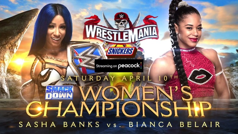 banks belair wrestlemania 2