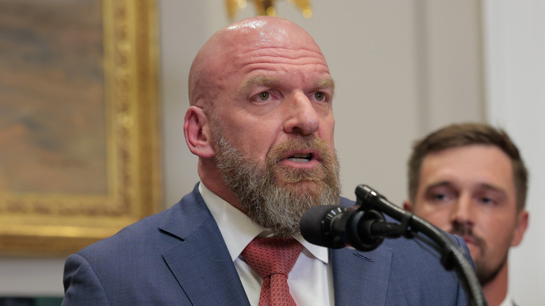 Triple H at the White House