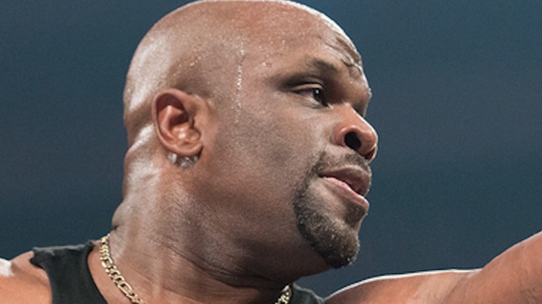 D-Von Dudley with a tiny drip of sweat