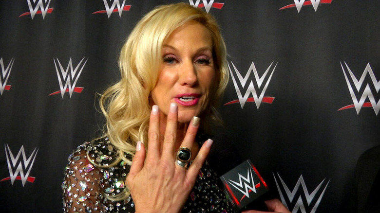 Alundra Blayze at the WWE Hall of Fame