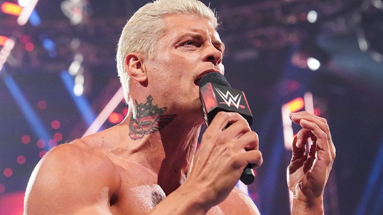 Cody Rhodes on "WWE Raw"