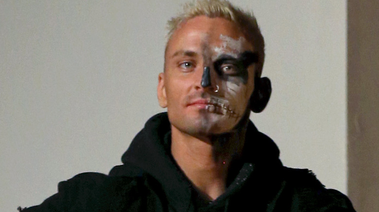 Darby Allin walks on stage