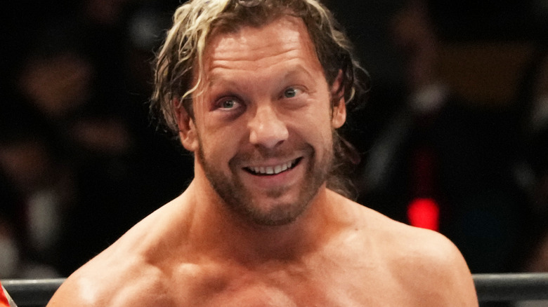 Kenny Omega smiling