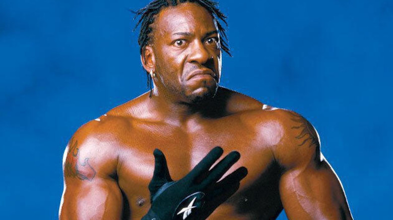 Booker T posing