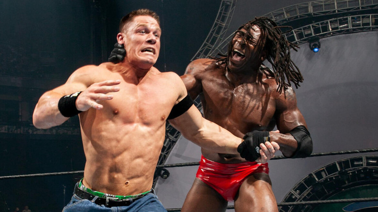Booker T wrestling John Cena