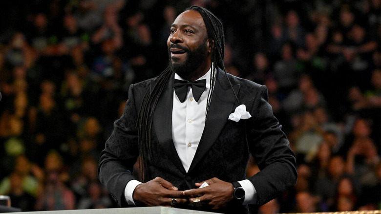 Booker T at the Hall of Fame