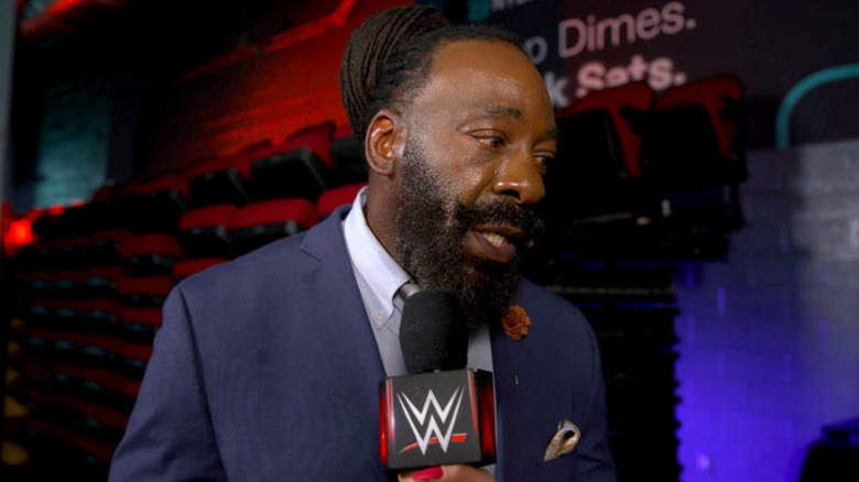 Booker T being interviewed