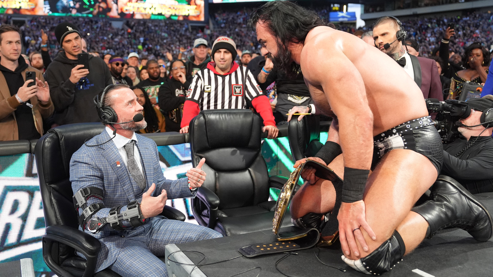 WWE Hall Of Famer Defends CM Punk & Drew McIntyre Feuding Without Wrestling