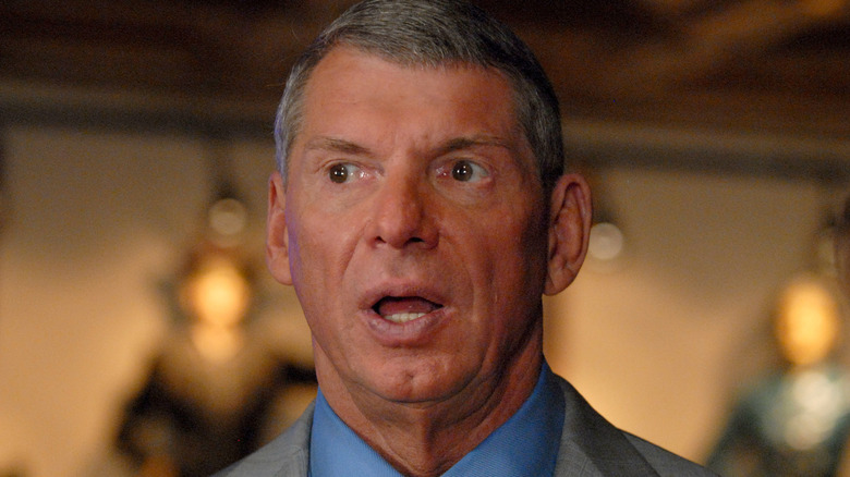 Vince McMahon talking