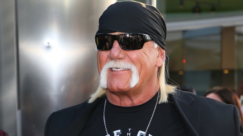 Hulk Hogan posing