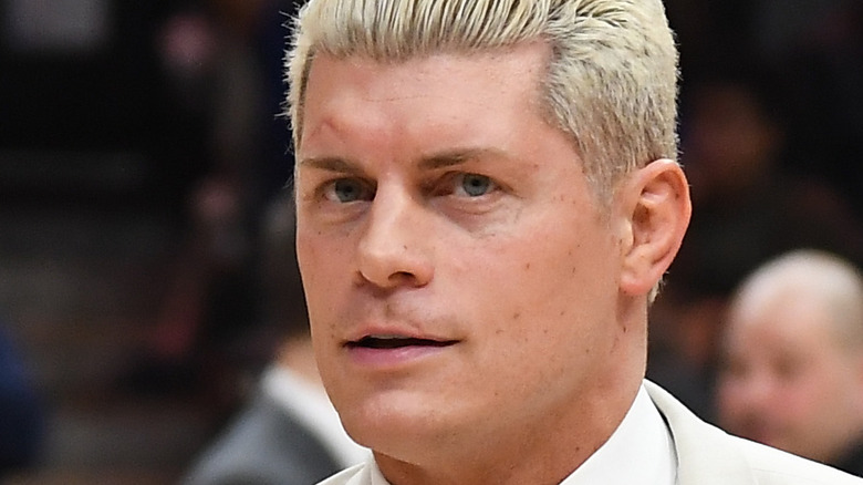 Cody Rhodes smiling