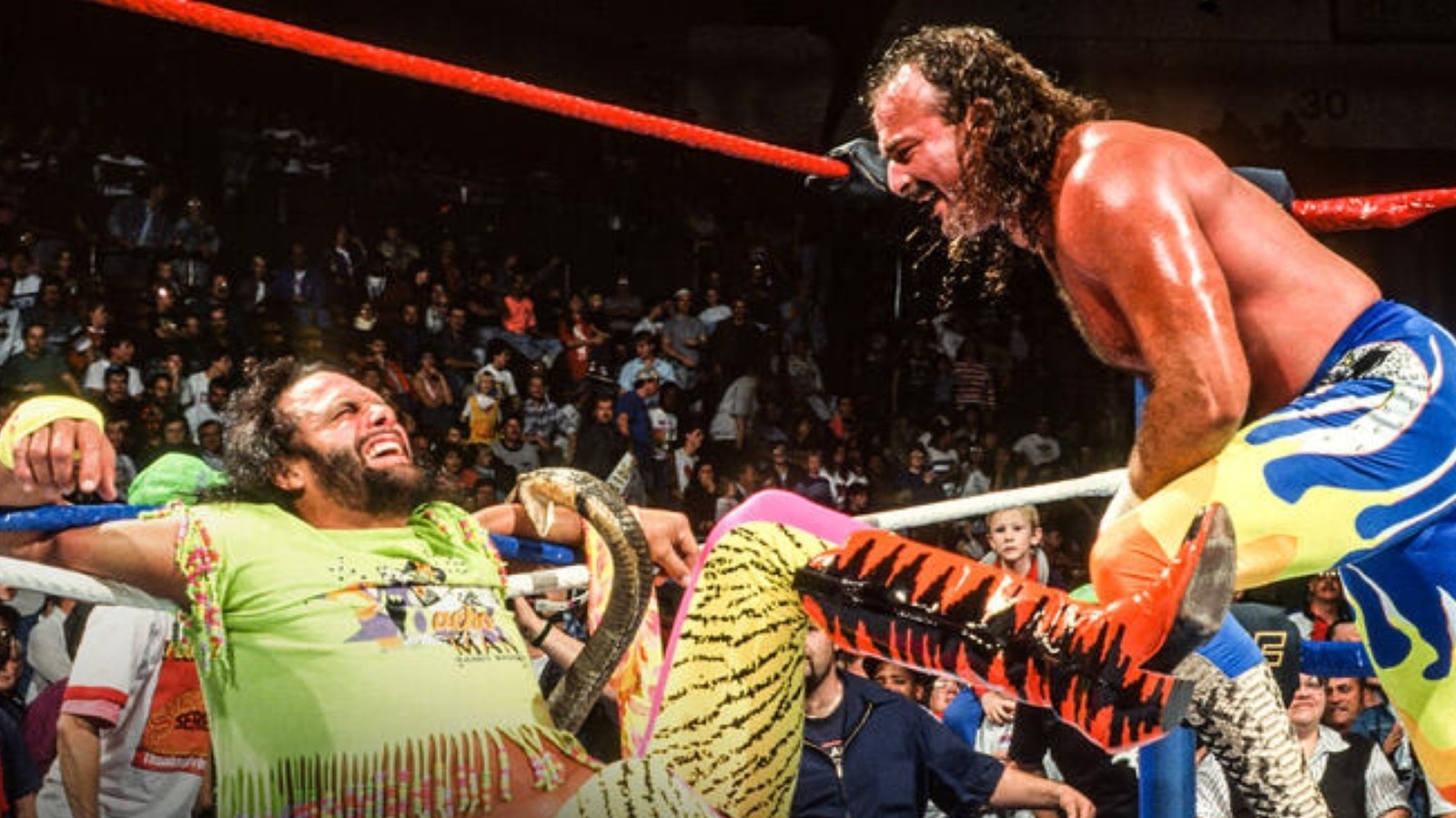 WWE Hall Of Famer Jake Roberts Looks Back On His Snake Biting Macho Man Randy Savage