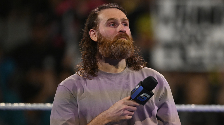 Sami Zayn talking