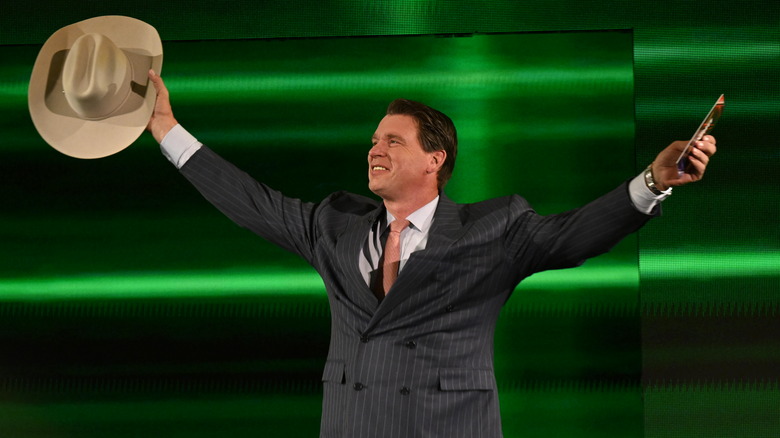 JBL makes his entrance