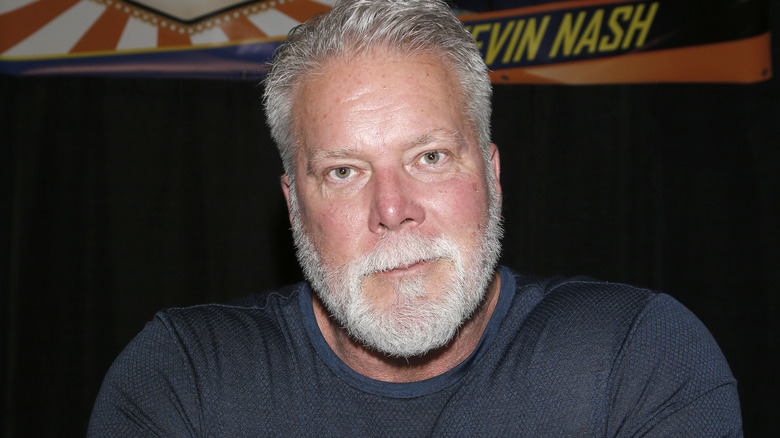 Kevin Nash when he hears that Larry Zbyszko is taking credit for the nWo again
