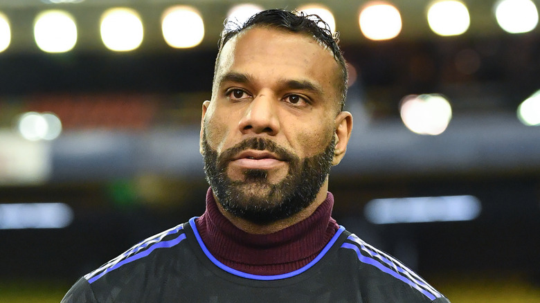 Jinder Mahal at an event