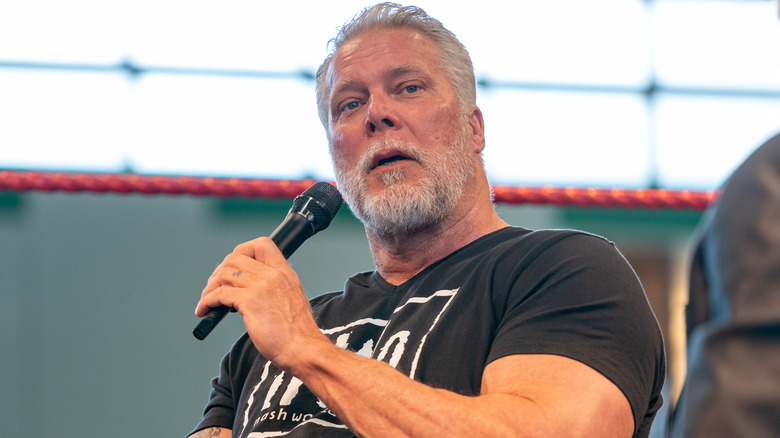 Kevin Nash, possibly speaking about the good times with Scott Hall