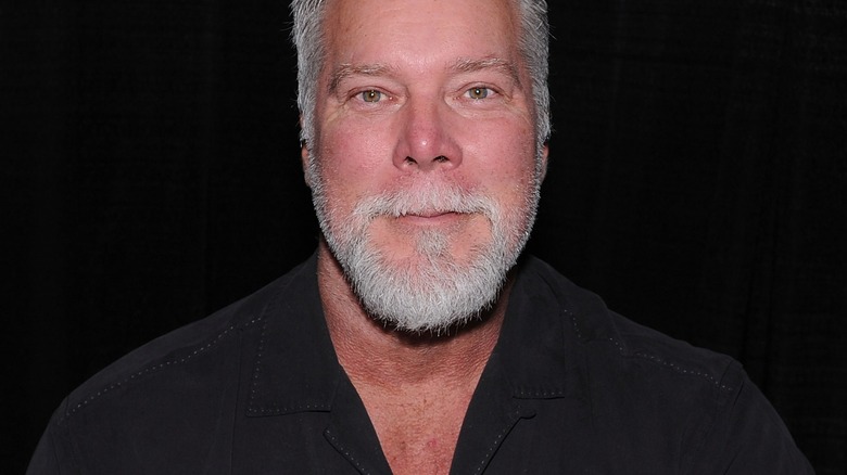 Kevin Nash smiling