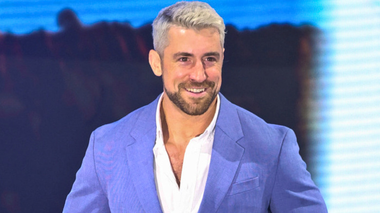 Joe Hendry smiling