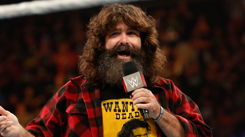 Mick Foley, thinking of death match ideas