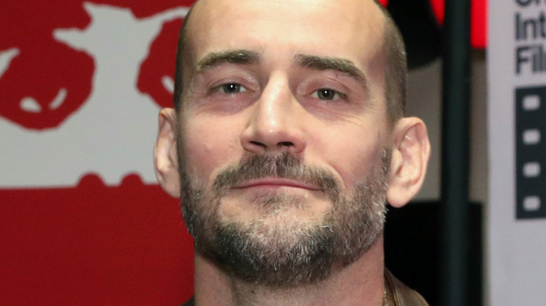 CM Punk smiling