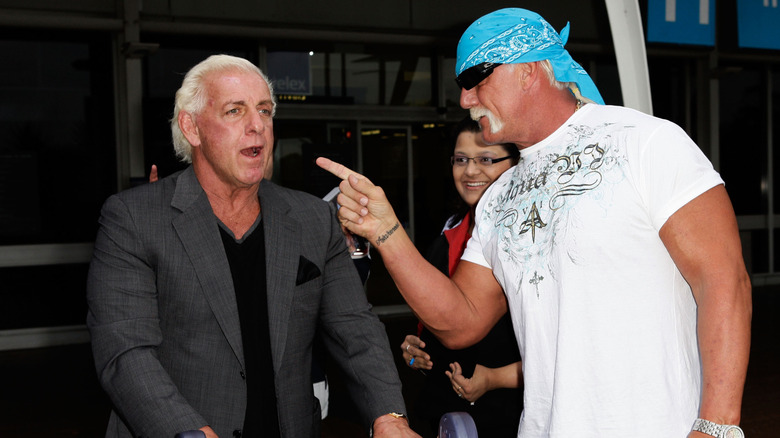 Ric Flair and Hulk Hogan in Australia