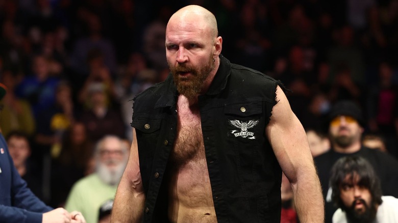 Jon Moxley ringside