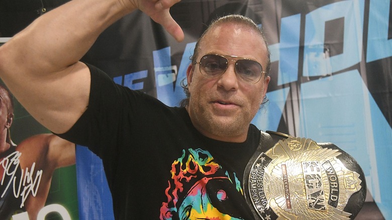 Rob Van Dam poses 