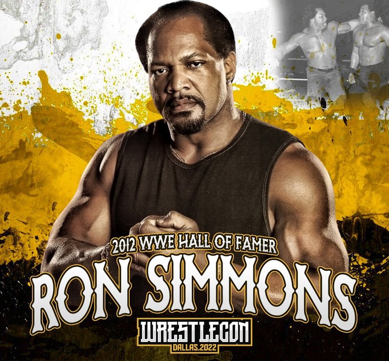 Ron Simmons Poster For WrestleCon
