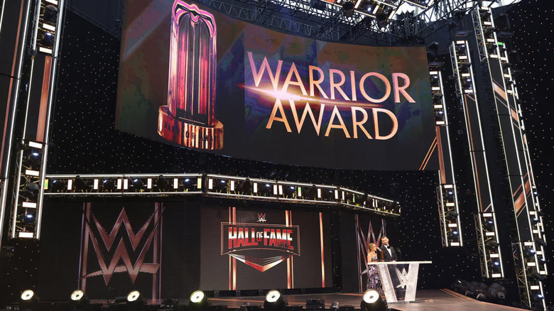 WWE Hall of Fame ceremony 2021