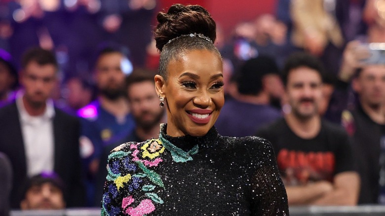 Sharmell at 2022 WWE Hall of Fame
