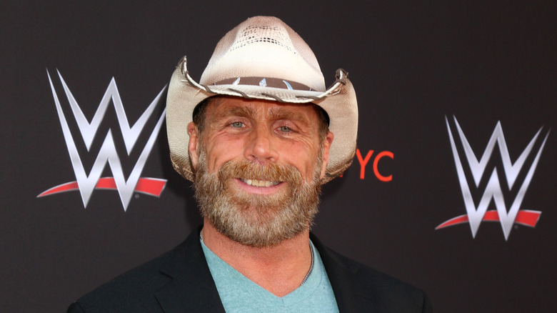 Shawn Michaels smiling