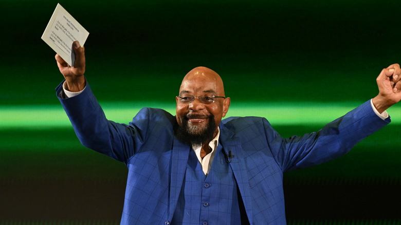 Teddy Long posing 